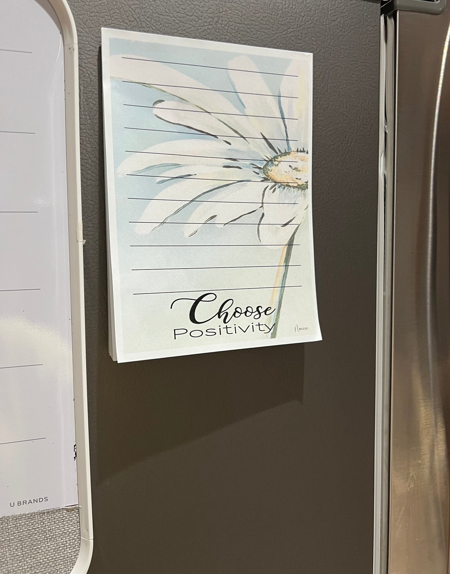 Choose Positivity Memo Pads - magnetic