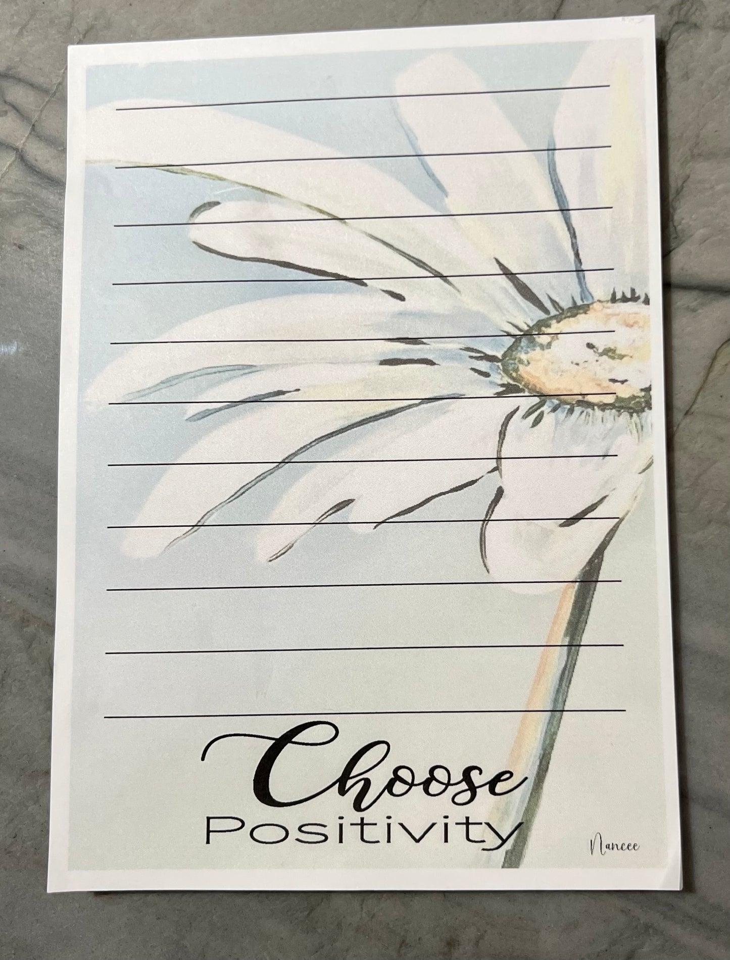Choose Positivity Memo Pads - magnetic