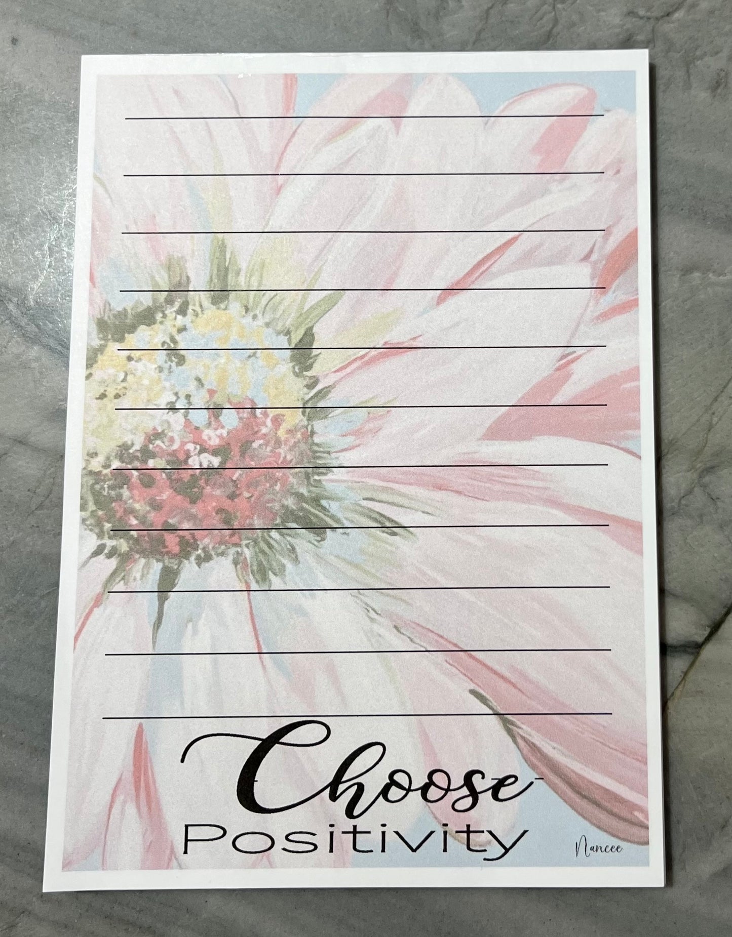 Choose Positivity Memo Pads - magnetic
