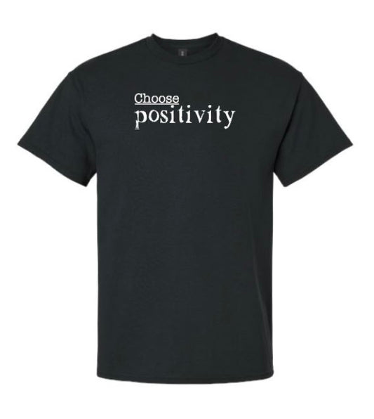 Choose Positivity t-shirt - Short sleeve