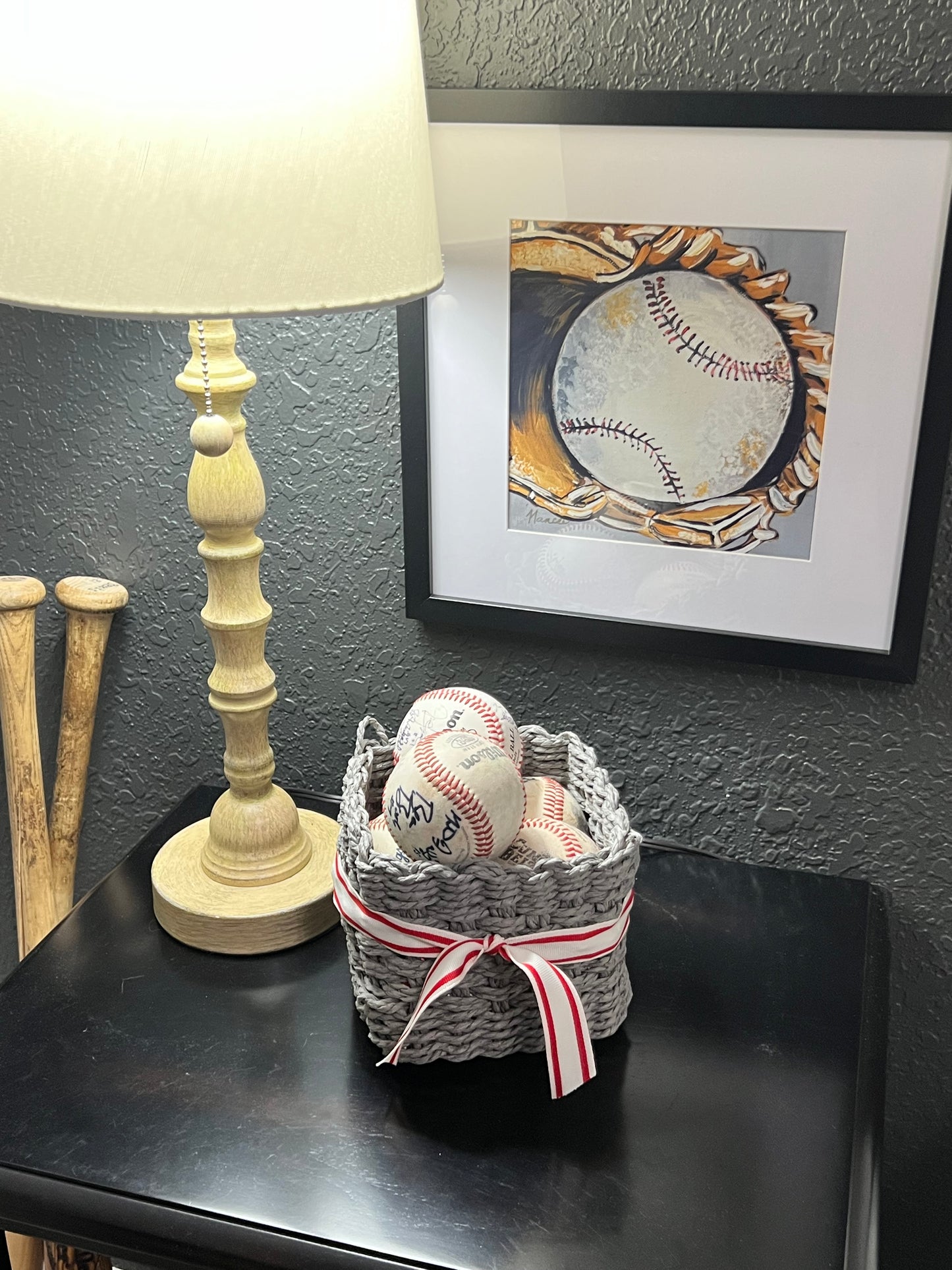 Baseball Framed art!