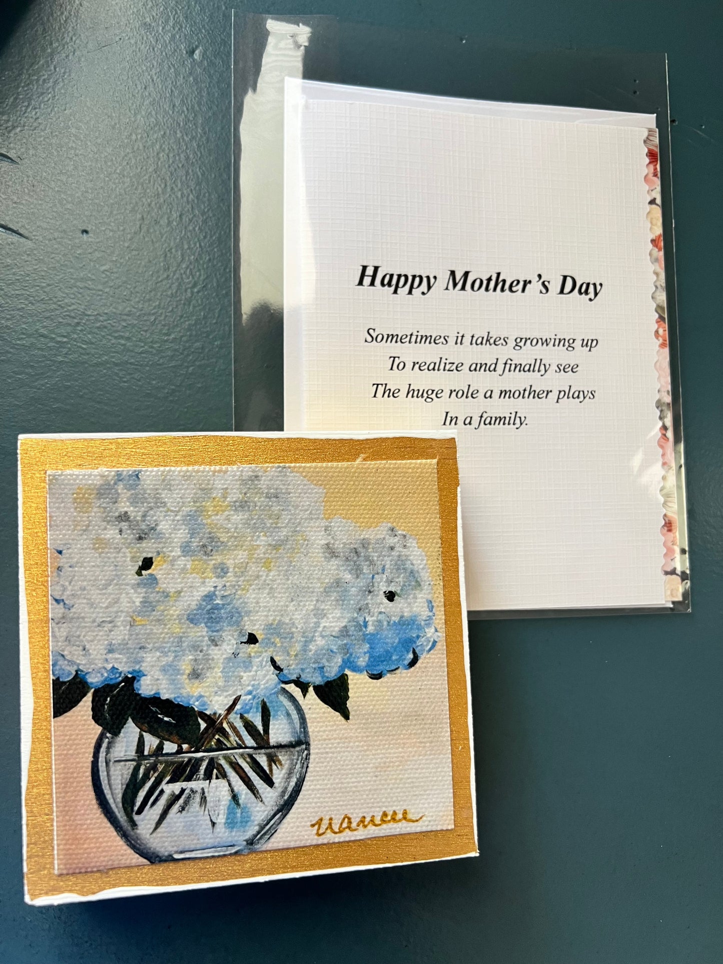 Mother's Day - Blue Hydrangea