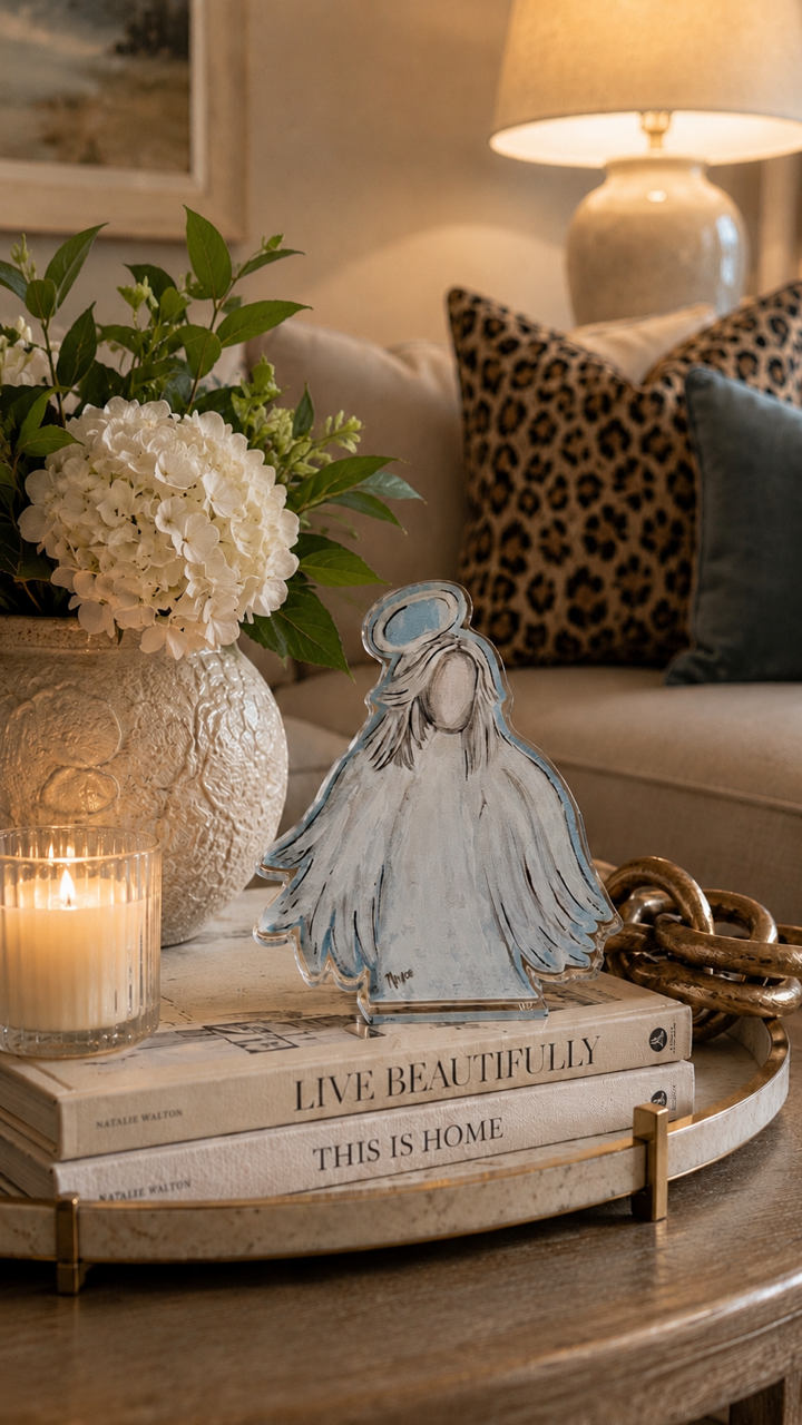 Acrylic Angel of Comfort