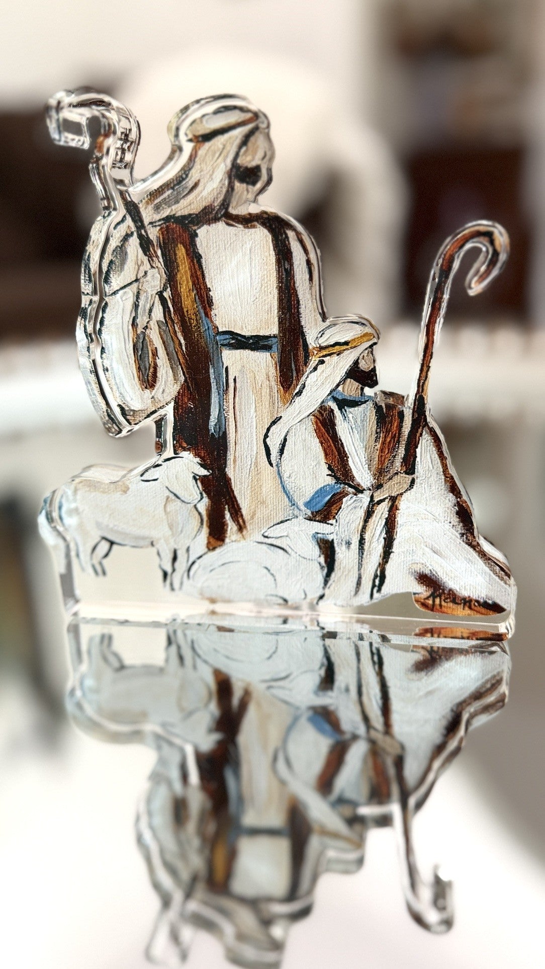 5 Piece Acrylic Nativity Set