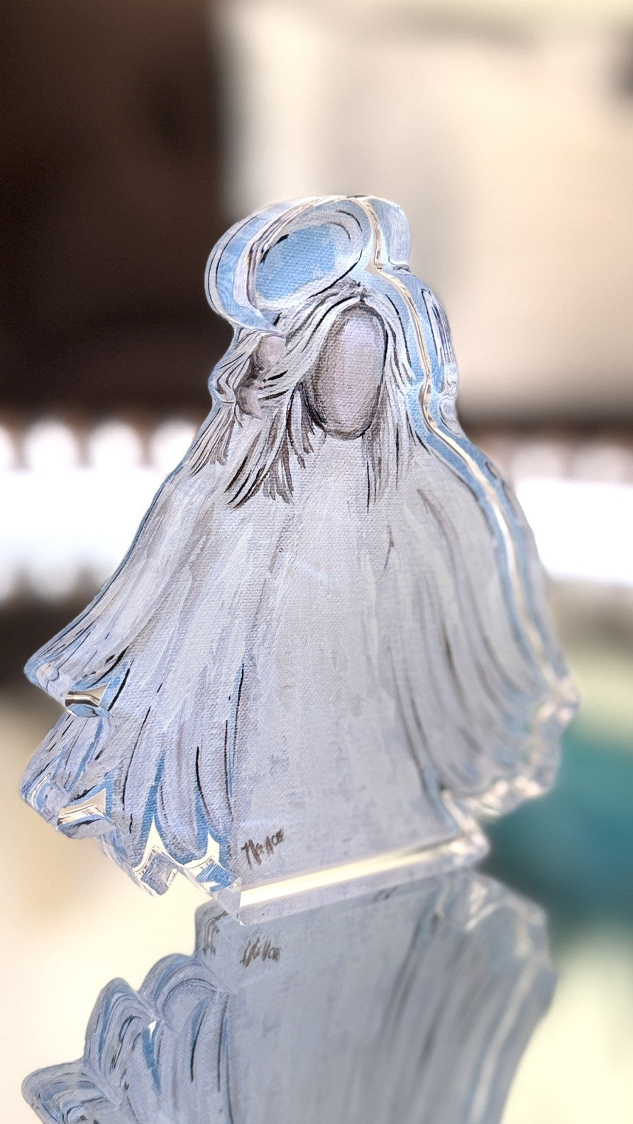 Acrylic Angel of Comfort