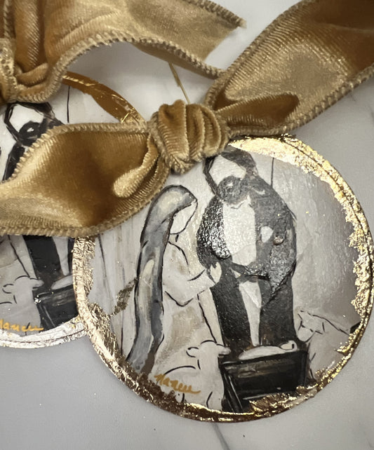 2025 Christmas Ornament: "Humble Beginnings" Nativity