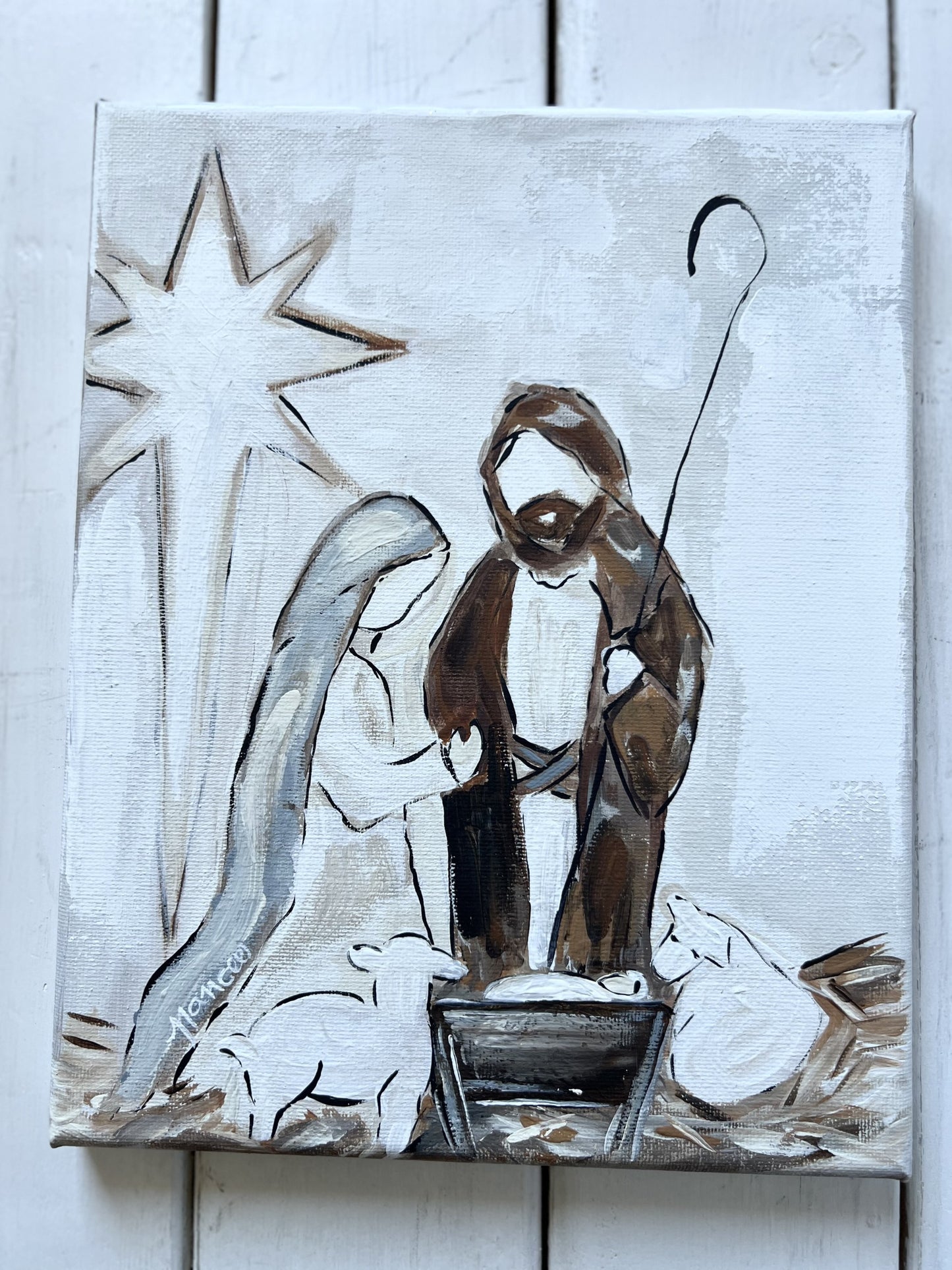 2025 Christmas Ornament: "Humble Beginnings" Nativity
